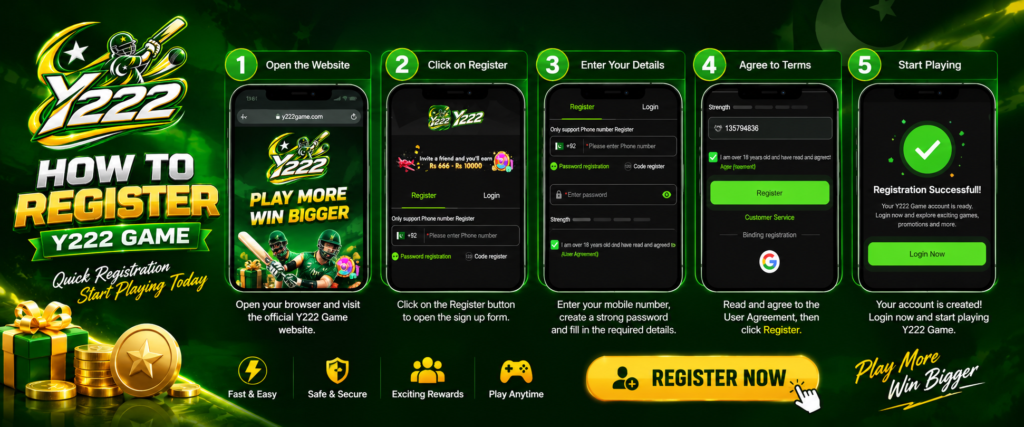 Y222 Game Register