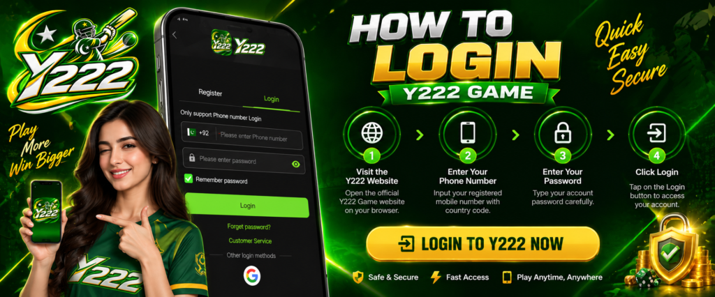 Y222 Game login