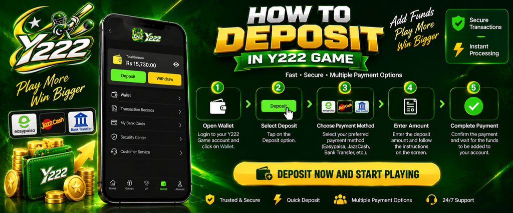 Y222 Game deposit